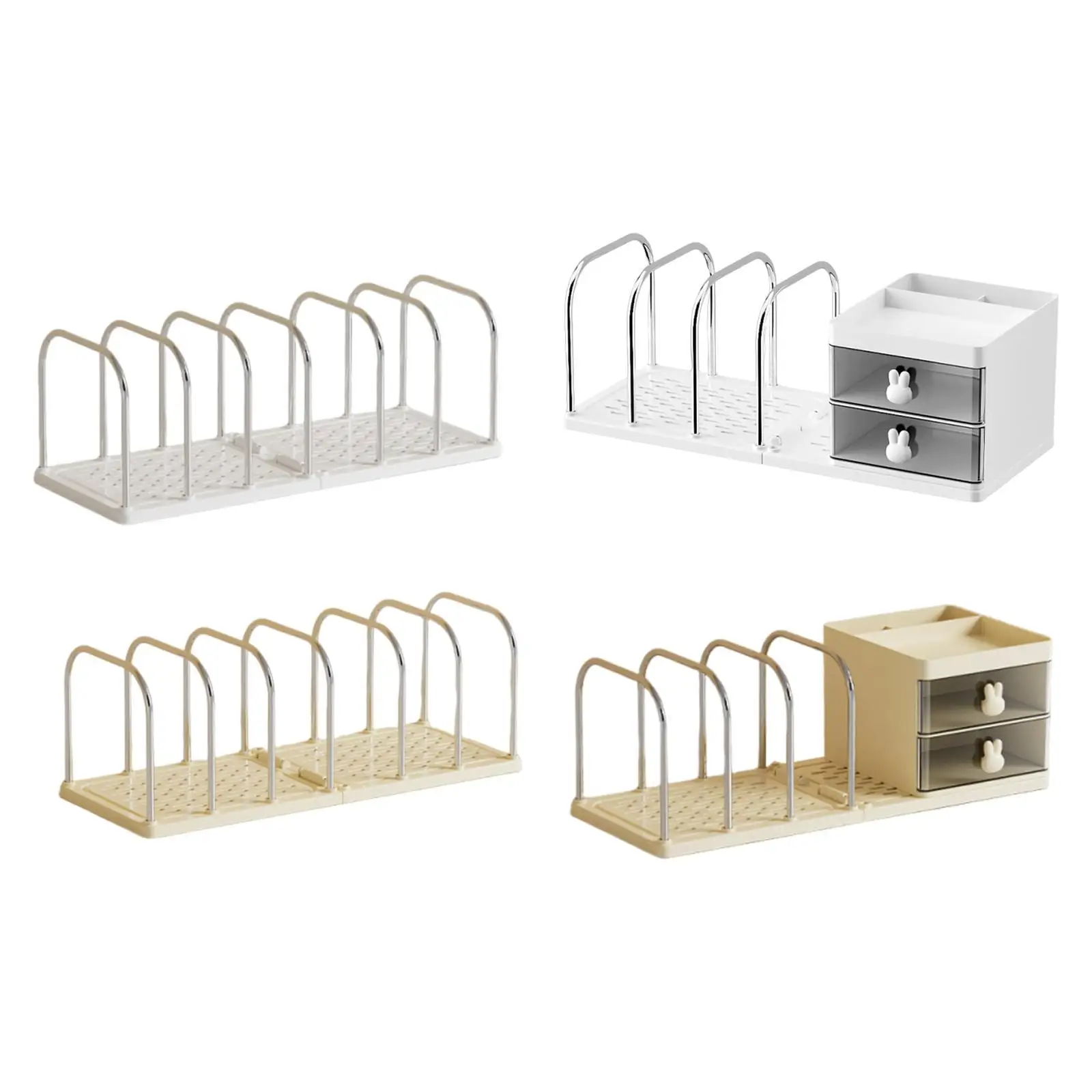 

Подставка для книг с ящиками, сверхмощный компактный органайзер, портативная универсальная книжная пробка для школы, прихожей, файлов, кухонного журнала