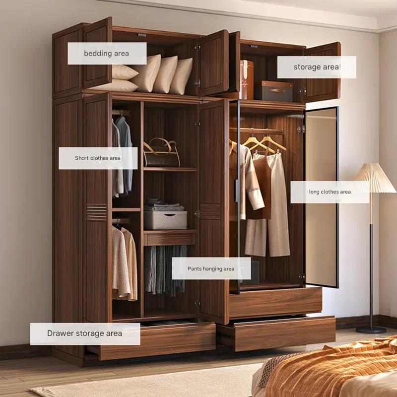Magazine Wardrobe Lights Inside Motion Sensor Led Nordic European Accessories Closet Bedroom Throne Muebles Unique Furniture