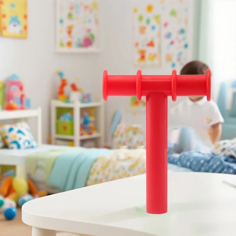 طفل مضغ أنبوب الكلام العلاج الأسنان مدلك الأطفال أدوات الحديث للتوحد الحسية التحدث تدريب إعادة تأهيل عضلات الفم