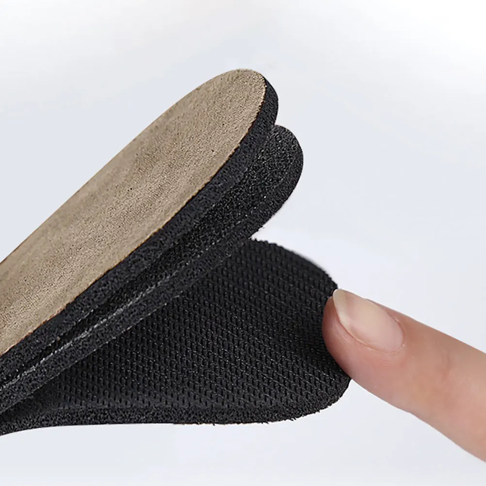 

Unisex Height Increasing Insoles Invisible Heel Pads Shoe Lifts Non Detachable Half Pad Strong Adhesion Reduce Friction Pain