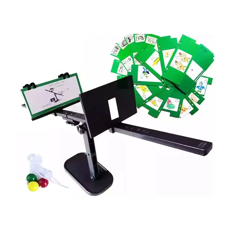 Strabismus Amblyopia Eye Treatment Monocular Vision Training Blackout Correction Tool Set linijka szczelinowa