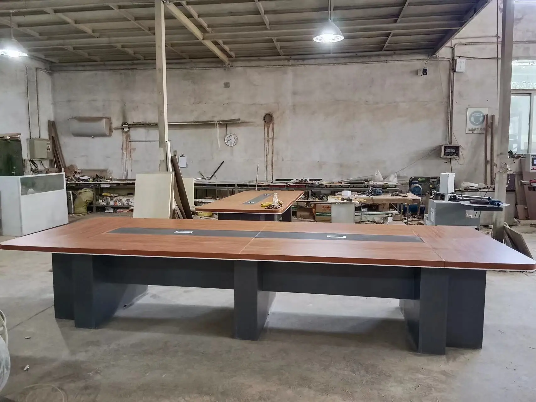 Оптовая мода, современный крупномасштабный конференц-стол, конференц-стол для 12 человек