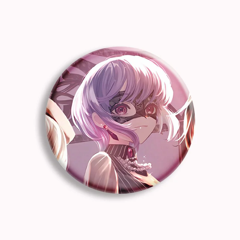 Ave Mujica Anime Soft Button Pin Hot Manga BanG Dream! Kawaii Cartoon Brooch Badge Bag Decor Fans Collect Friends Gifts