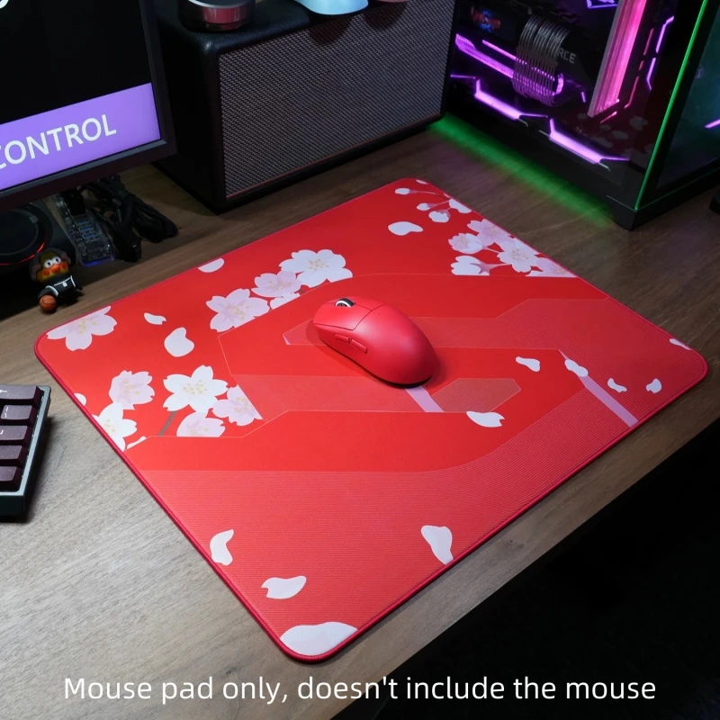 Meow Gaming Gear MGG Ultraglide UG1 Mouse Pad ‌Sakura Series Fine Surface Silky Smooth Speed Esports Mouse Mat For VALORANT LOL
