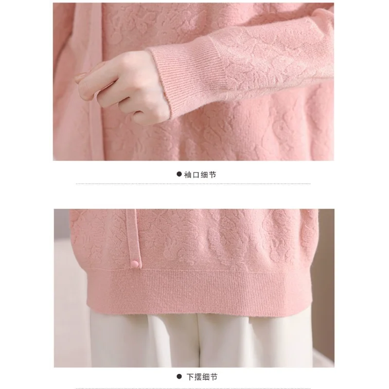 Maglione alla moda da donna e top lavorato a maglia alla moda
