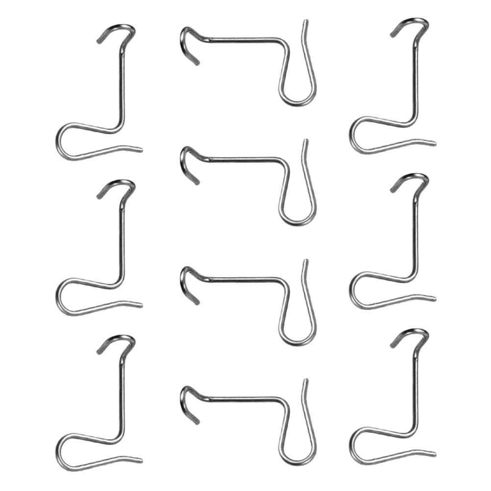 

10pcs Fence Line Tightener Stainless Steel Wire Tensioning Tool for Garden Farm Orchard Fence Repair Metal Hardware