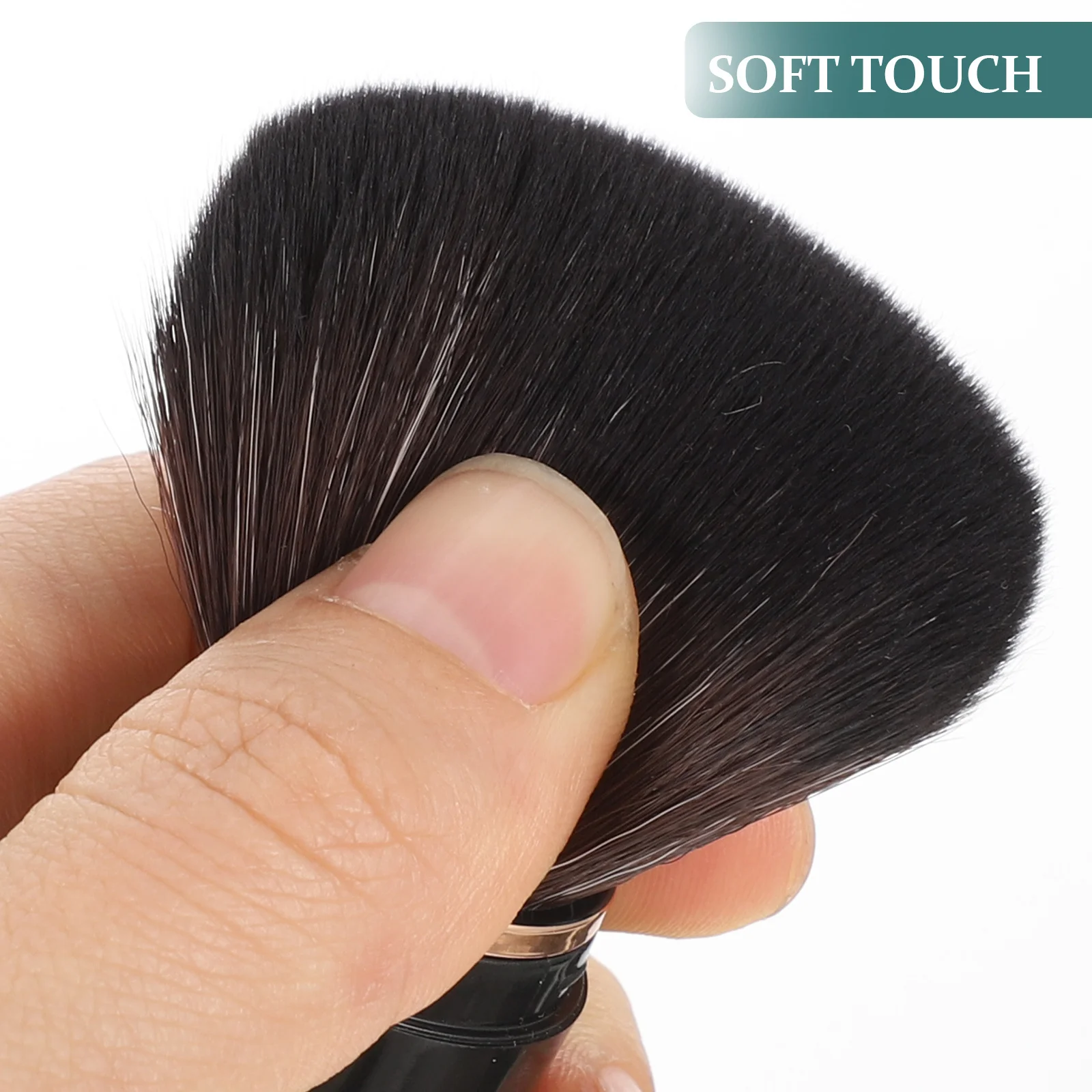 Ensemble de pinceaux de maquillage professionnels en fibres artificielles pour femmes, outil de voyage Portable, applicateur de poudre de Blush, 1 ensemble