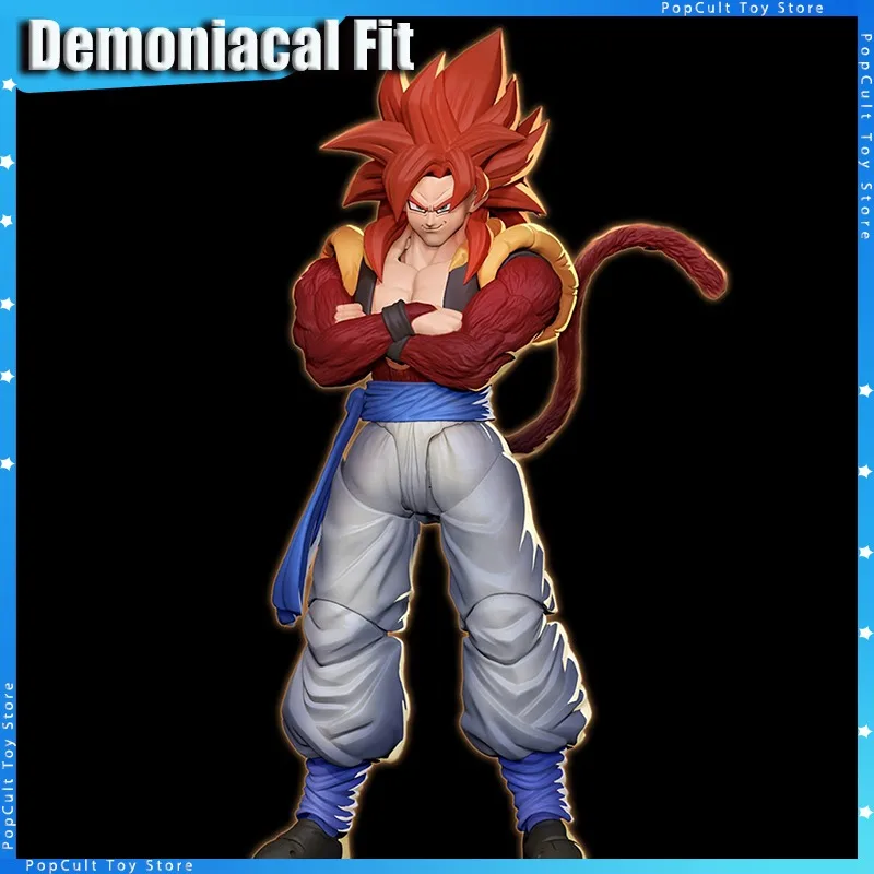 

Demoniacal Fit Dragon Ball‌ Action Figure SHF Ssj4 Gogeta Anime Figure Statue Collectible Model Desktop Decoration Toys Gifts