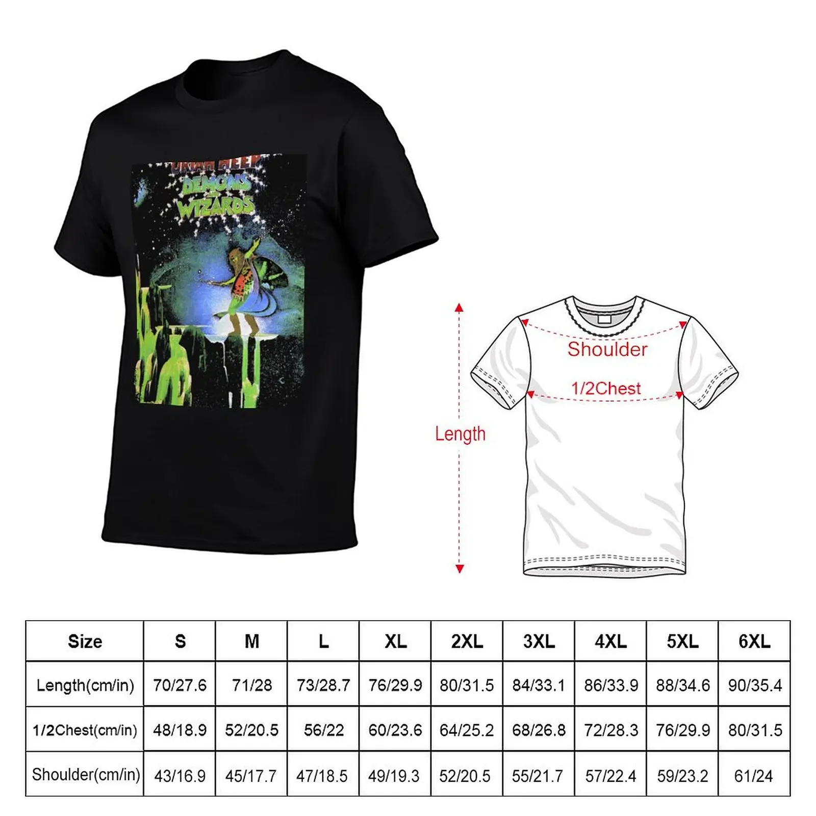 uriah heep new T-Shirt t shirts designer t shirt man designer man t shirts graphic T-Shirt