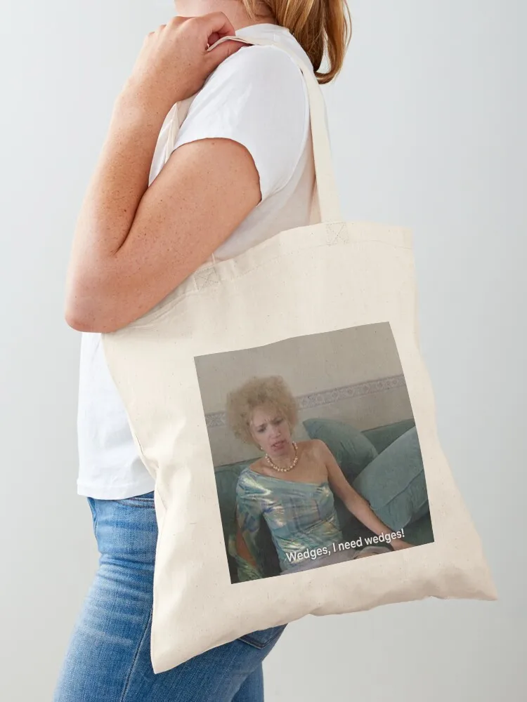 

Kath & Kim: I need wedges Tote Bag tote bag canvas Women's tote bag custom bags eco pack