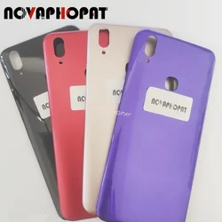 For Vivo Y85 Y85A / V9 Battery Door Cover Rear Case Back Housing Side Power Volume Botton Bezel + Camera Glass Lens