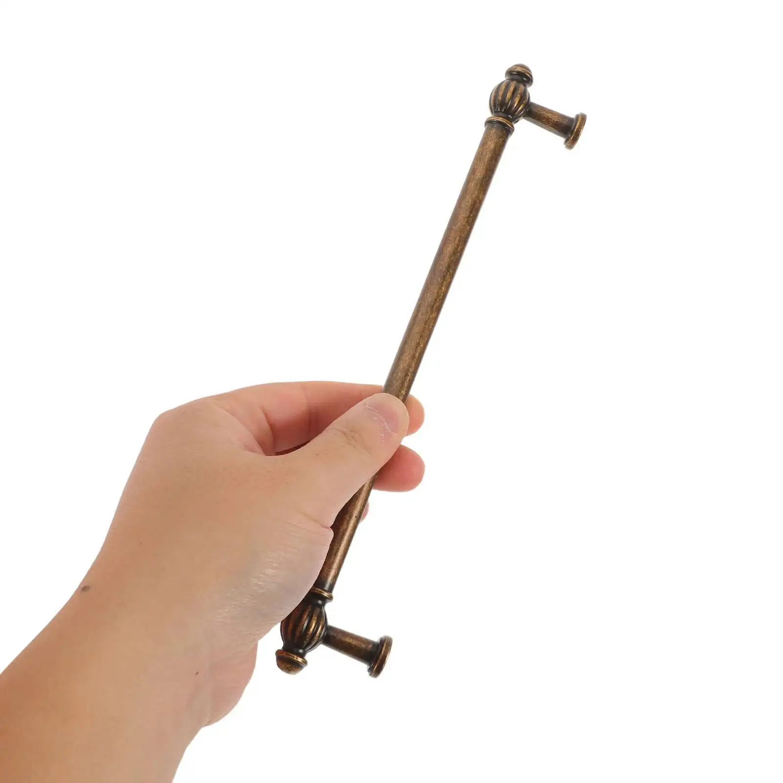 

2Pcs Vintage Drawer Pulls Bronze Retro Cabinet Handles Zinc Alloy Hardware For Kitchen Wardrobe Dresser Cupboard Metal Pull