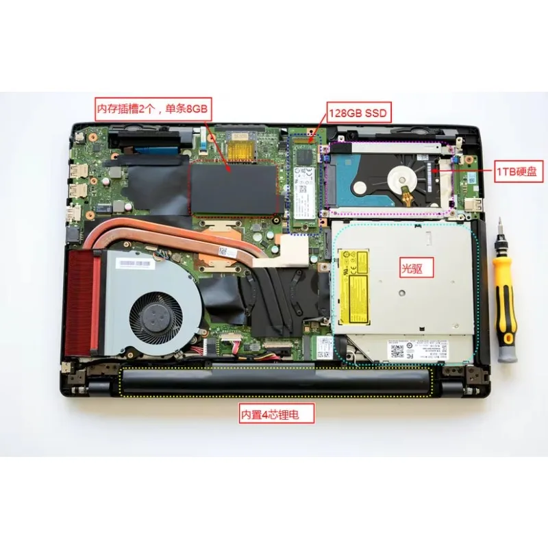 Replacement For ASUS ZX53V FX53VD Wireless WiFi Bluetooth Module 802L 5G AC433 867M