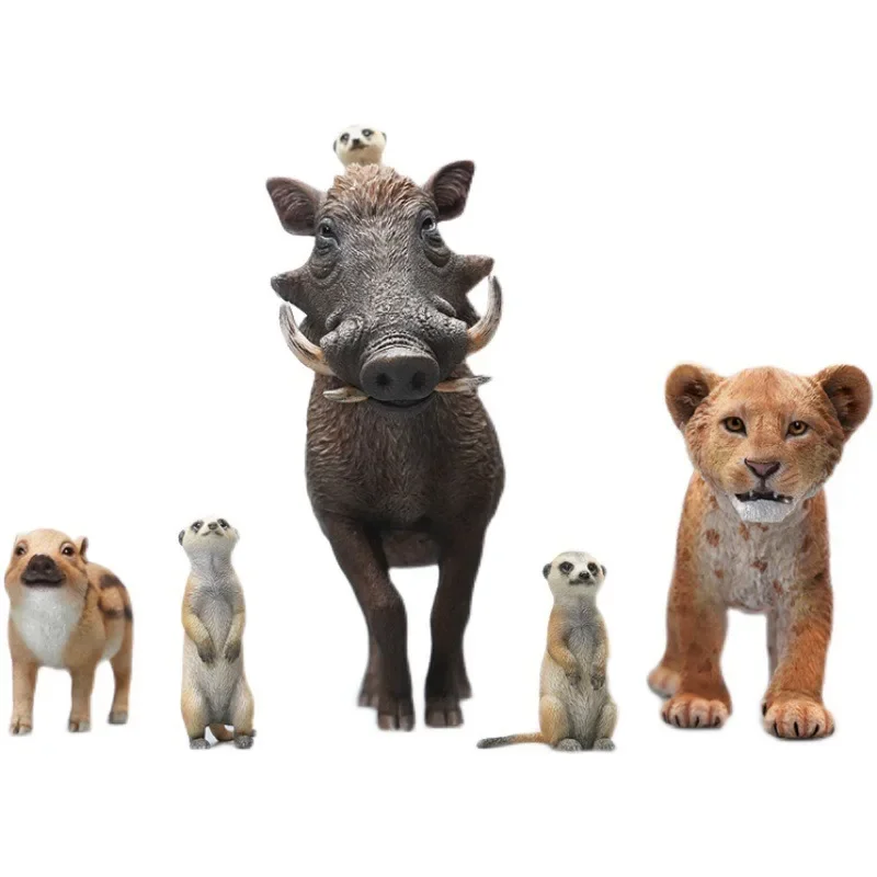 Cartoon simulation animal model resin ornament is easy to use, practical and durable