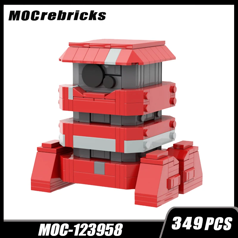 

MOC-123958 Space War Series Waste Picker Robot MOC Building Block Small Particle Mecha Educational Toys for Children Xmas Gifts