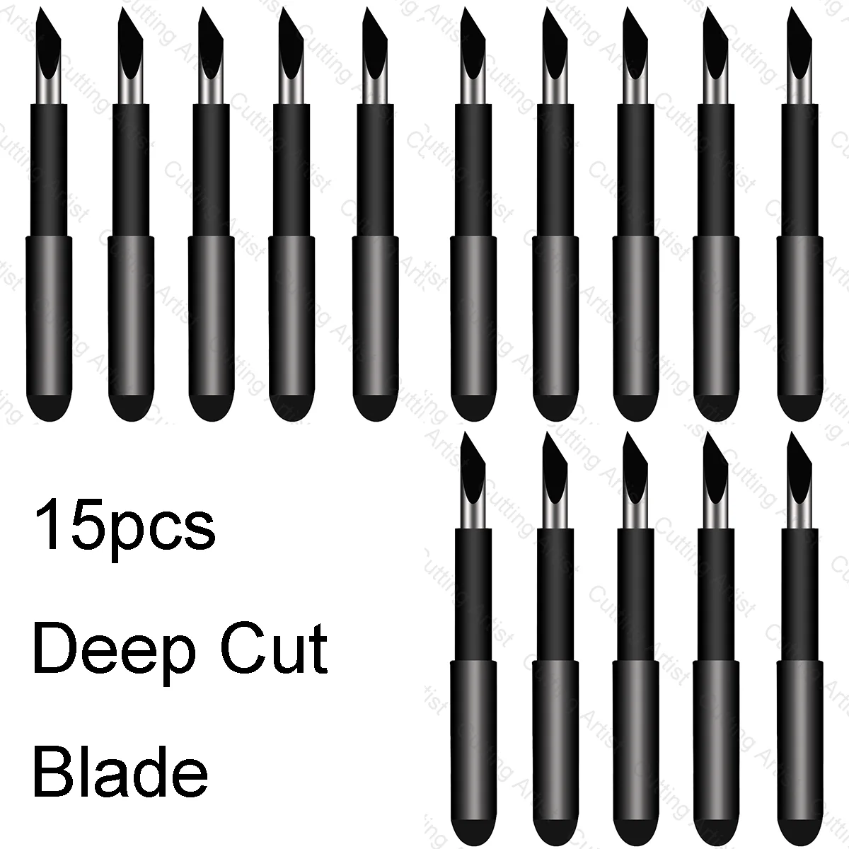corte profundo lamina de ponto profundo cricut maker explore air cameo roland sunshine skycut gcc jaguar 15 pcs 01