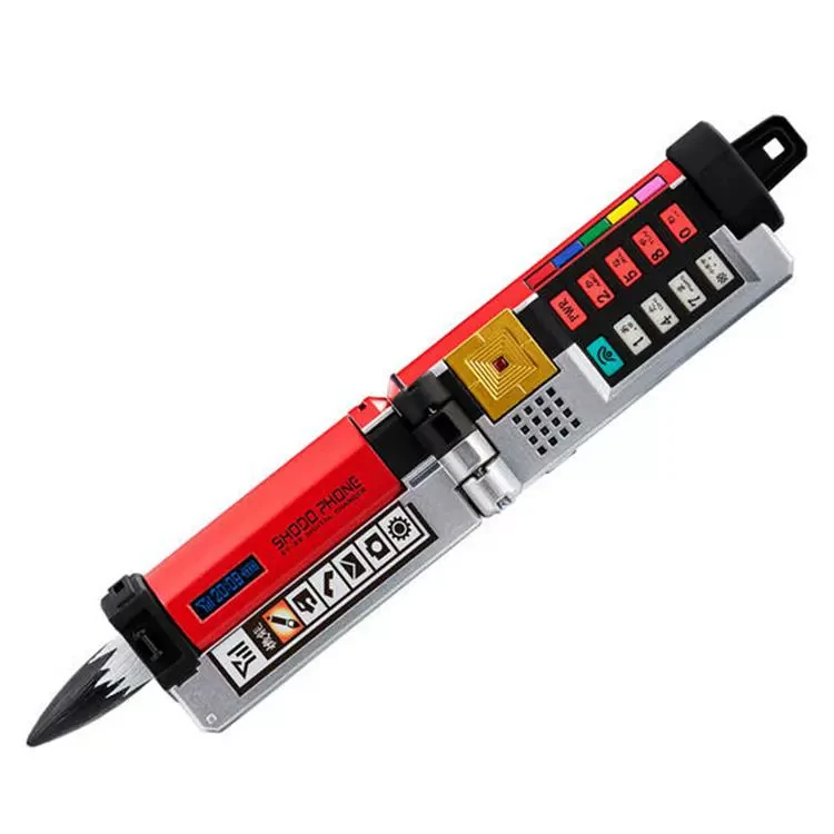 متوفر في المخزون جهاز Henshin الأصلي من Bandai Pb Me Samurai Sentai Shinkenger للخط الهاتف - Bgm & Lines لعبة الدعامة التأثيرية هدية