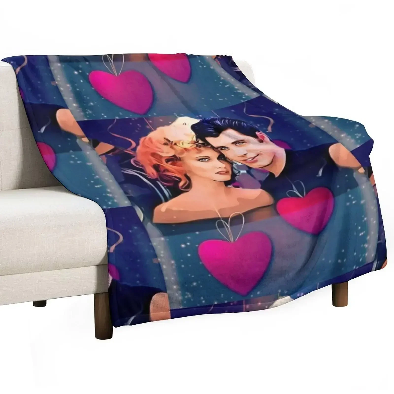 Grease musical movie Throw Blanket Single Summer Decorative Throw Loose Blankets