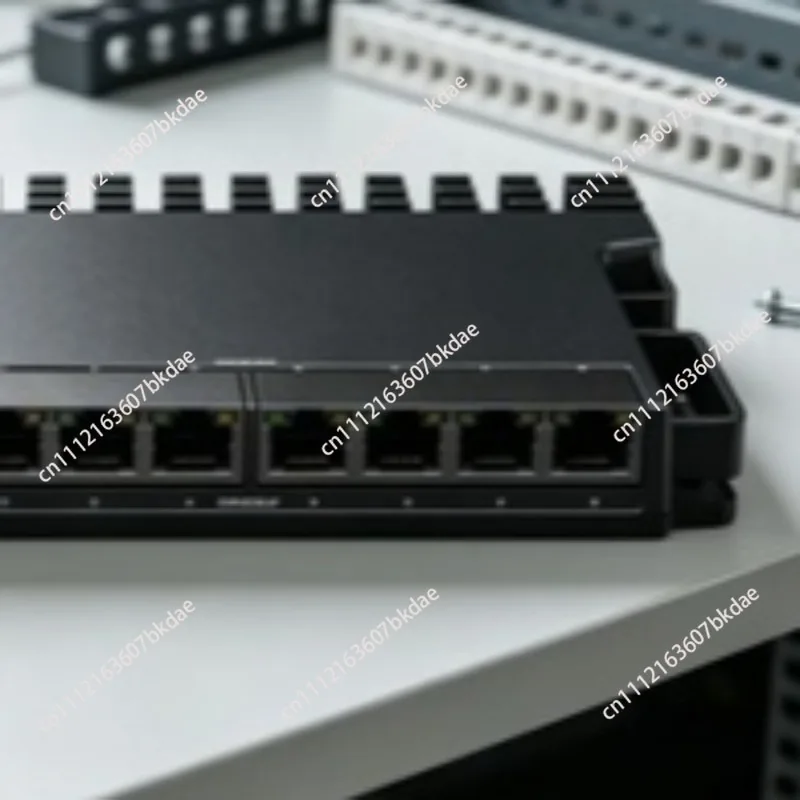 RB5009UPr+S+IN Router, All Ports PoE-in & PoE-out, 2.5G & 10G SFP+ Gigabit Ethernet Router for Small Medium ISP
