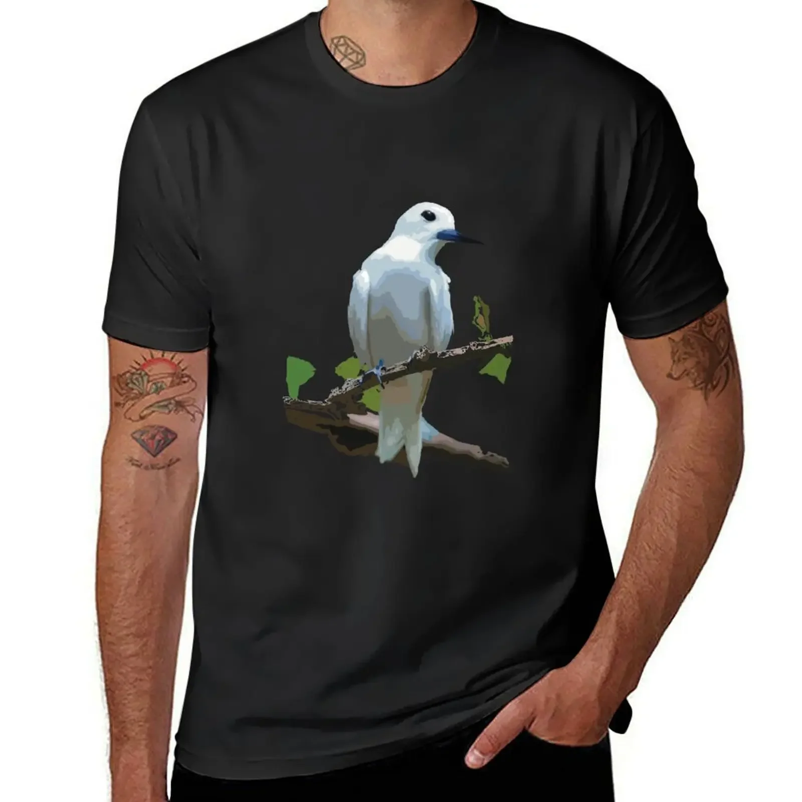 

White Tern or Manu O Kū T-Shirt vintage t shirts anime t shirts mens shirts graphic tee