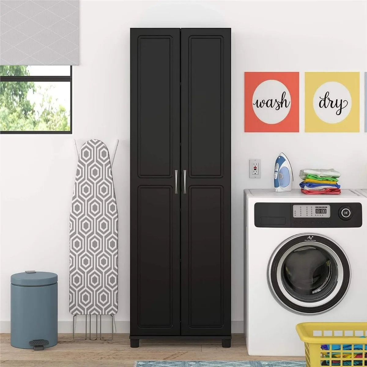 Kendall 24 "Utility Storage Cabinet-schwarz