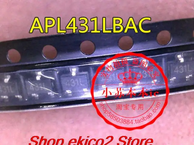 

Оригинальный stock APL431LBAC-TR APL431LBAC :431L SOT23