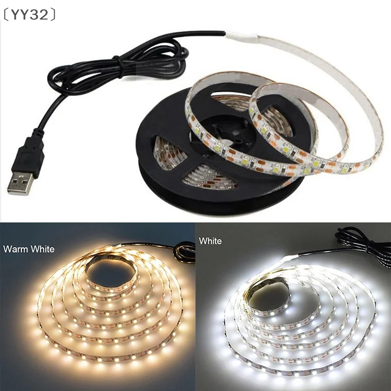 〔YY32〕 5V TV LED Backlight USB LED Strip Light Decor Lamp Tape TV Background Lighting