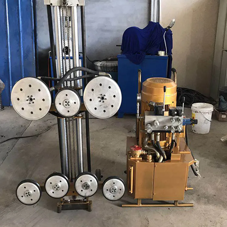 

Diamond Track Wire Saw Machine for Stone Quarry