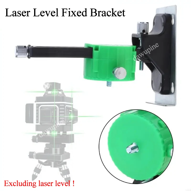 

Power Tool Accessories Laser Level Adjustable Wall Mounted Bracket 1/4" Thread Strong Magnetic Hanging Fixed Holder Rack Stand