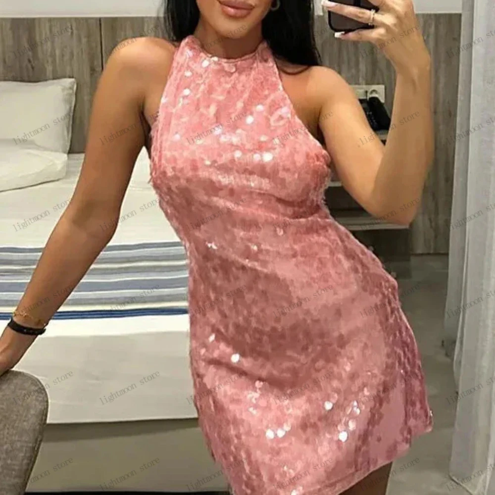 

Elegant Evening Dresses Vintage Prom Dress Sequin Appliques Back To School Robes Tea Length Vestidos De Gala Customized 2025