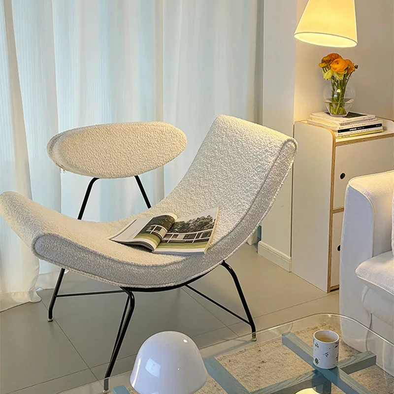 

Apartment bed and breakfast recliner can sit and lie down, bedroom balcony single leisure chair small apartment simple sofa