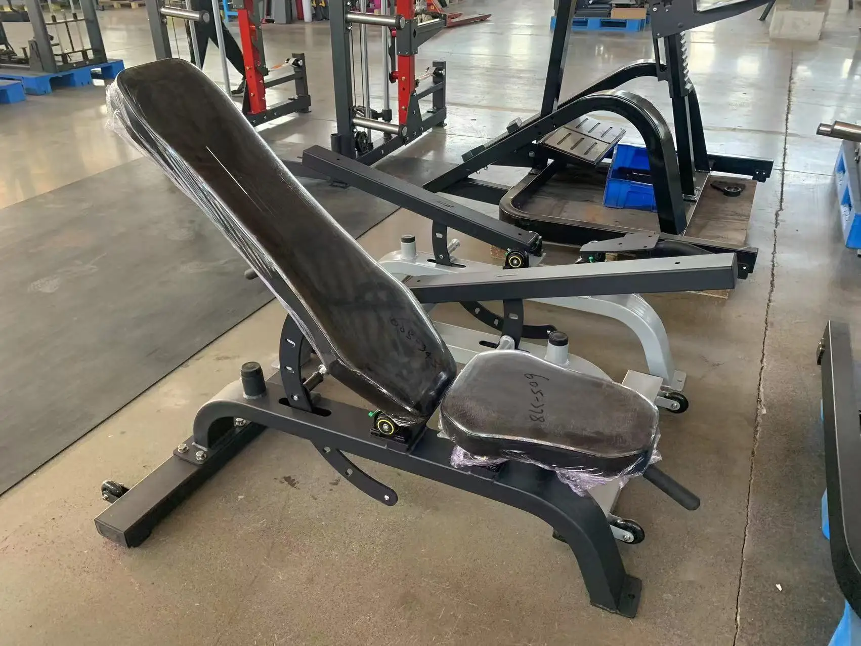 Ningjin Factory Durable Dumbbell Chair Bench Incline Adjustable Steel Dumbbell Bench For Commercial Gym