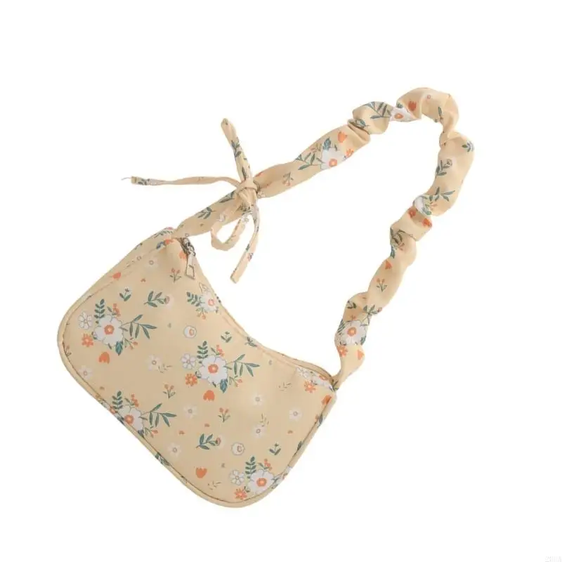 

Trendy Floral Print Shoulder Bag Roomy Interior Casual Unique Everyday Purse 20CA