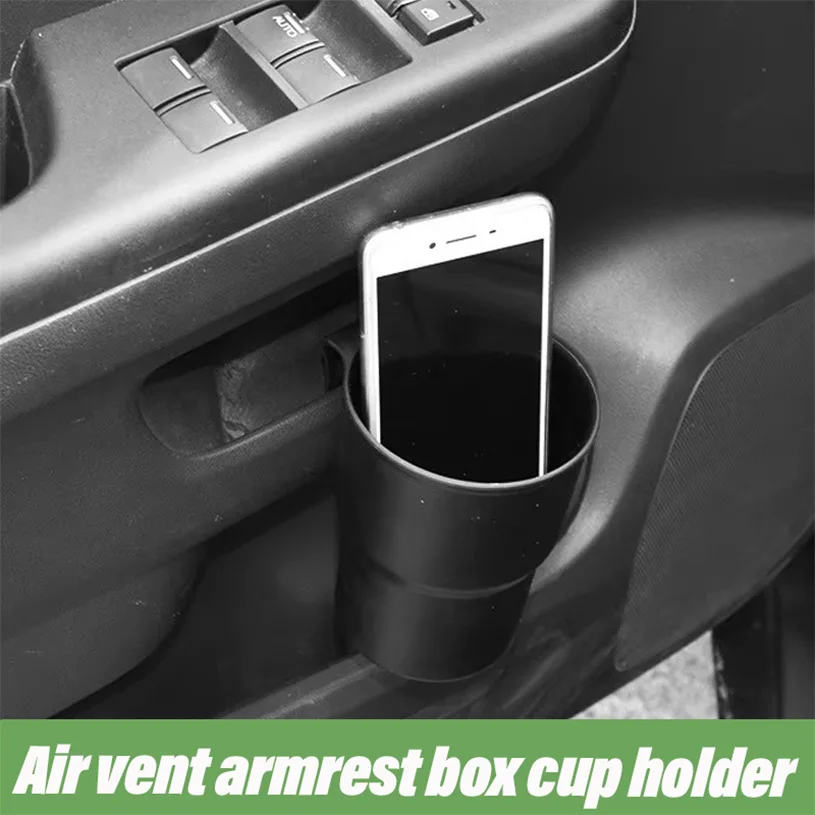 Air Outlet Armrest Door Side Seat Back Use Car Beverage Rack Air Outlet Multi-Function Water Cup Car Beverage Rack