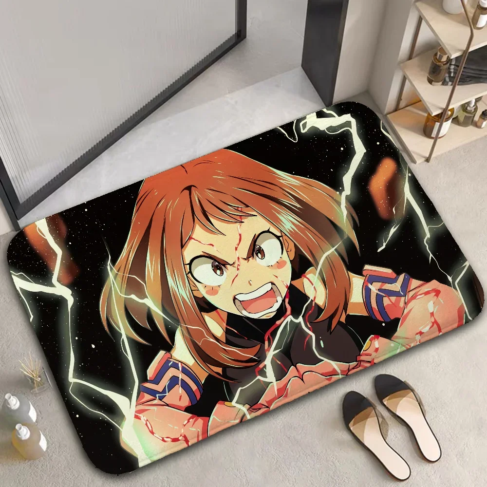 Floor Mats Doormat Room Mats M-my Hero Academia Bathroom Mat Kitchen Carpet Carpets Prayer Rug Rugs Foot Door Bath Non-slip Home