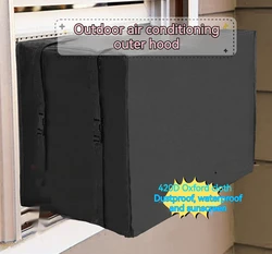 Dust cover hot selling, waterproof, sunscreen, dust cover outdoor windows, air conditioning, external unit dust cover 1PC