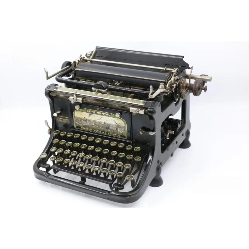 German antique retro machinery desktop typewriter collection decoration