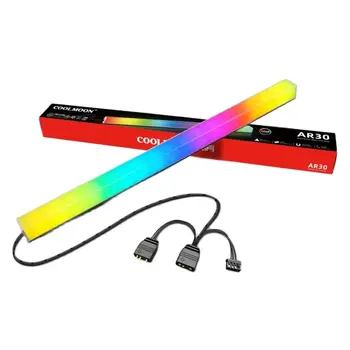 RGB PC LED Strip WS2812 Magnetic Computer Chassis Atmosphere Light Bar 5V 3Pin ARGB Mother