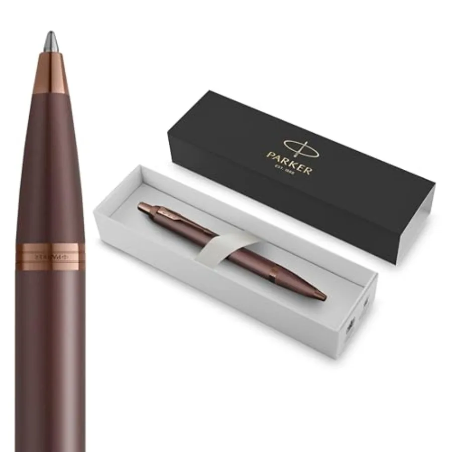 

IM Monochrome Ballpoint Pen Sleek Finish and Trims Ink Medium Point Attractive Gift Box