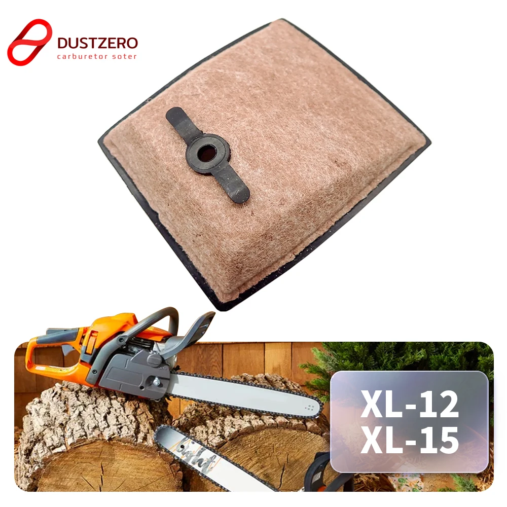 Air Filter Fits Homelite UP 00158 D 63589 B D 63589 C UP 06807 SXL XL-12 XL-15 Chainsaw Replacement Parts