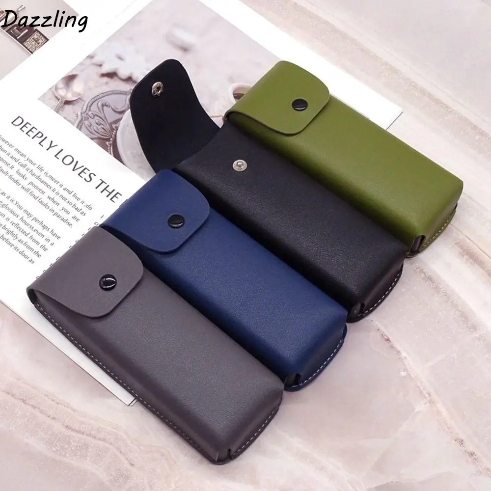 

Men Eyewear Bag Glasses Case Reading Glasses Case PU Leather Spectacle Case Sunglasses Case Waistpack Glasses Box Eyeglass Box