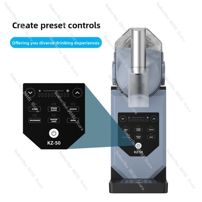 Small Automatic Large-Capacity Snow Cone & Smoothie Maker Multifunctional Household Ice Machine