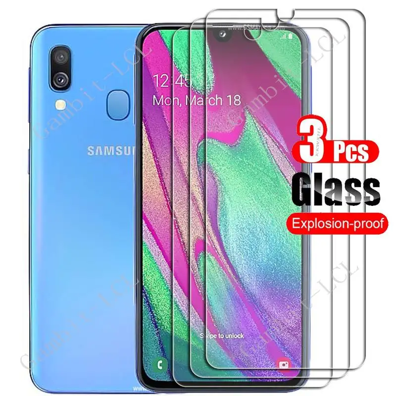 1-3PCS Tempered Glass For Samsung Galaxy A40 5.9" Protective Film ON GalaxyA40 SM-A405FN A405F A405FM Screen Protector Cover