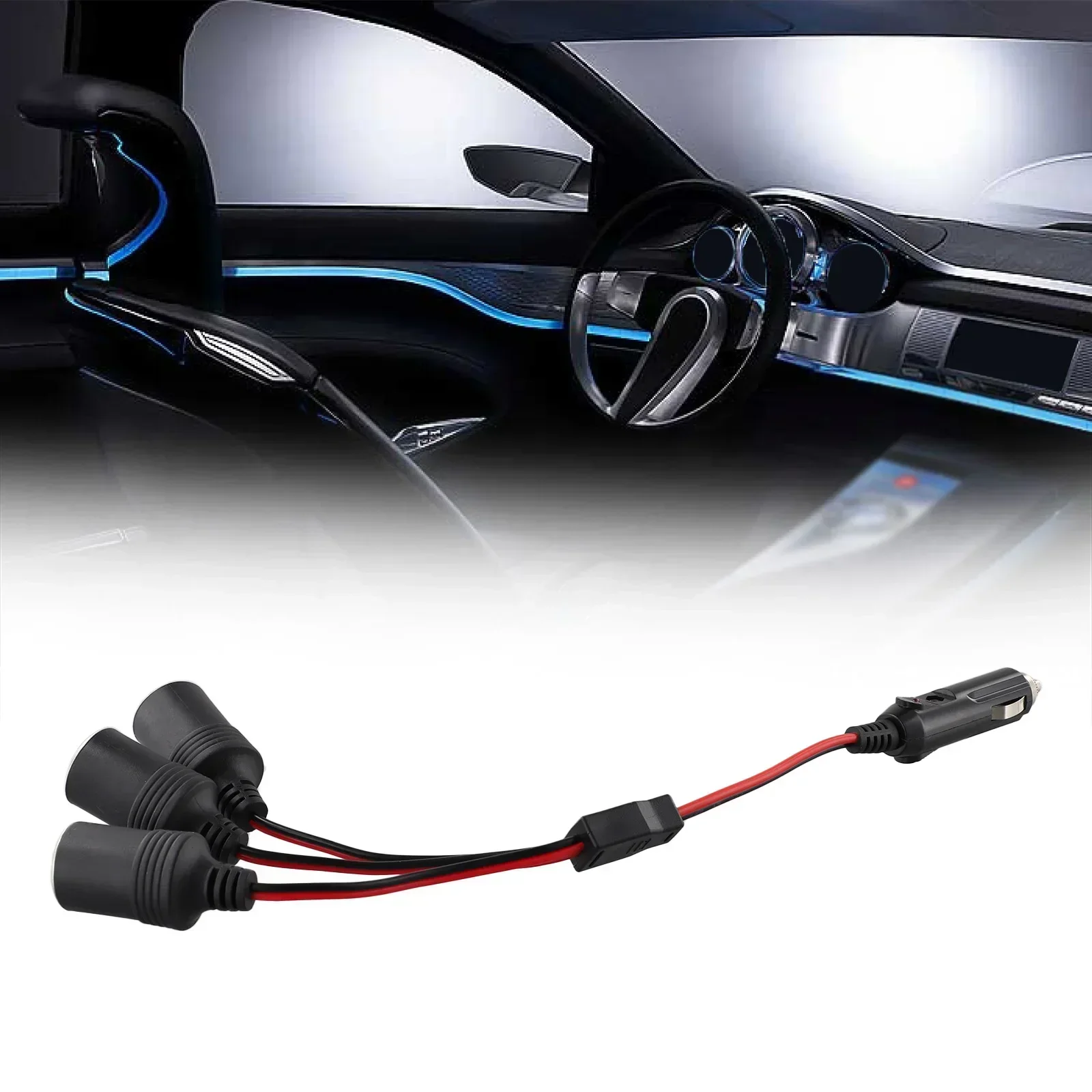 Car Charger Socket Splitter Adapter Car Charger Sockets Power V Specifications Package Content Cars PC Housing