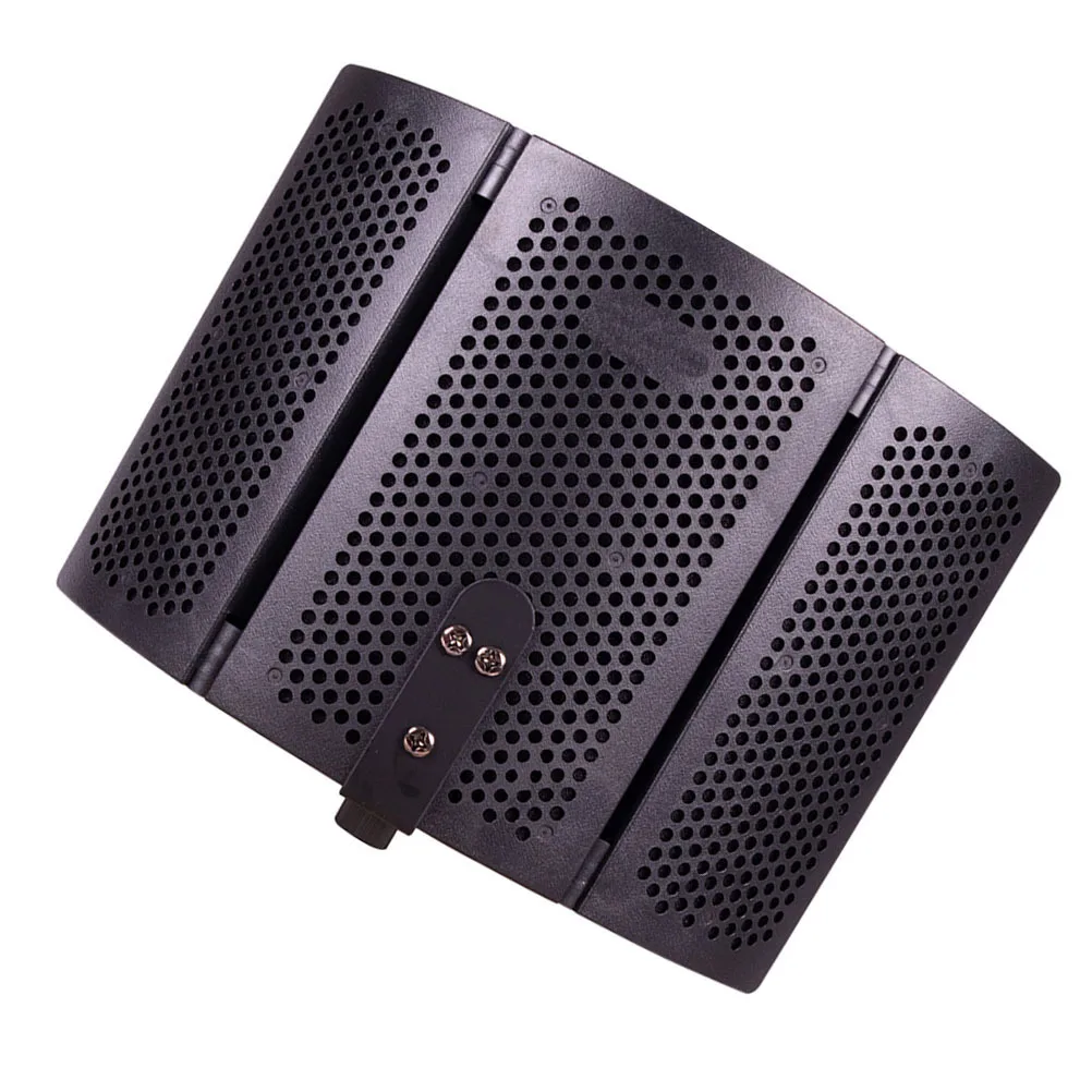 

Microphone Windshield Foldable ABS Material Excellent Texture Reduce Wind Noise Durable Practical Suitable Most Microphones