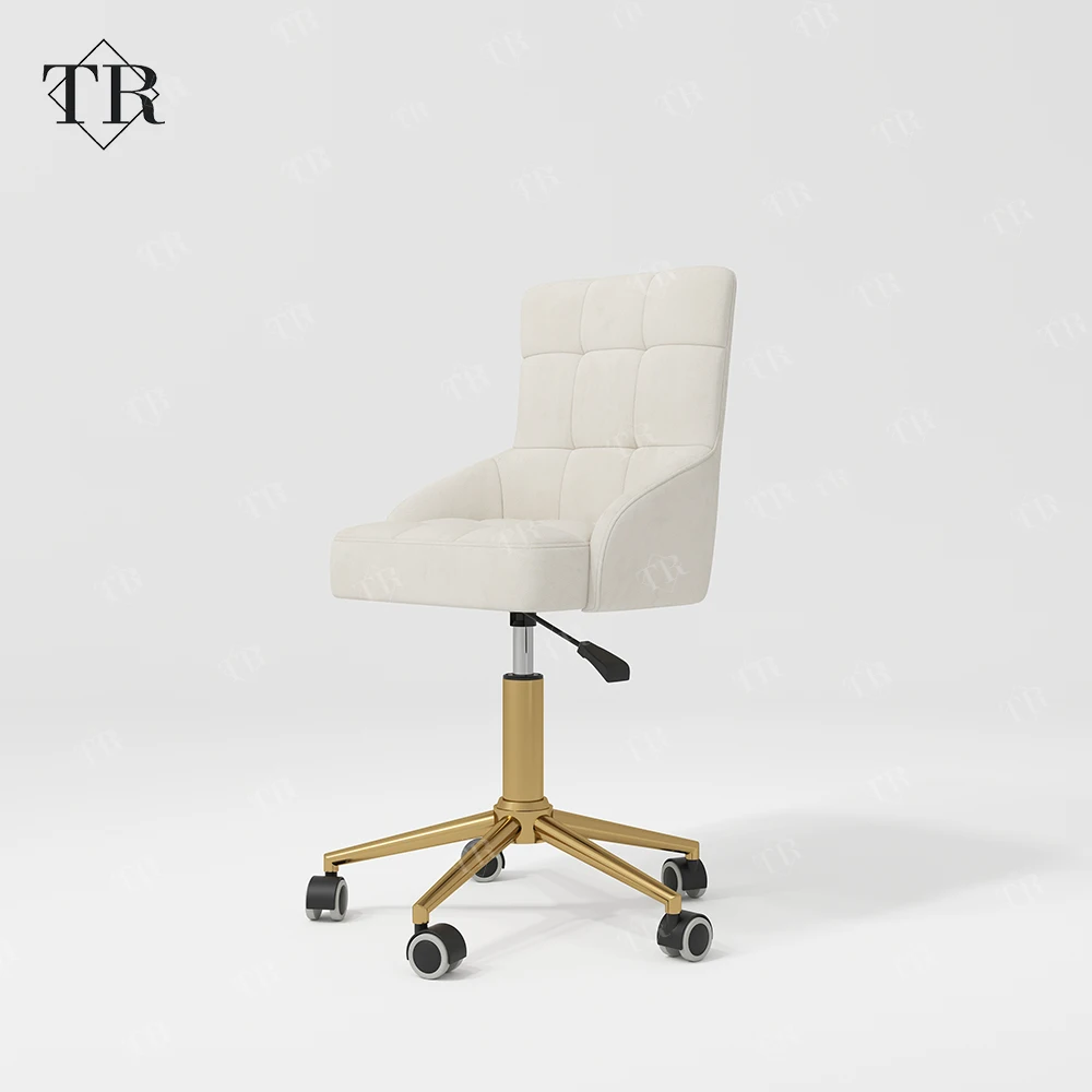 Luxury Bar Stool for Salon Therapist Tall Saddle Stool for Hair Stylist Nail Salon Backrest Stool Manicure Chair