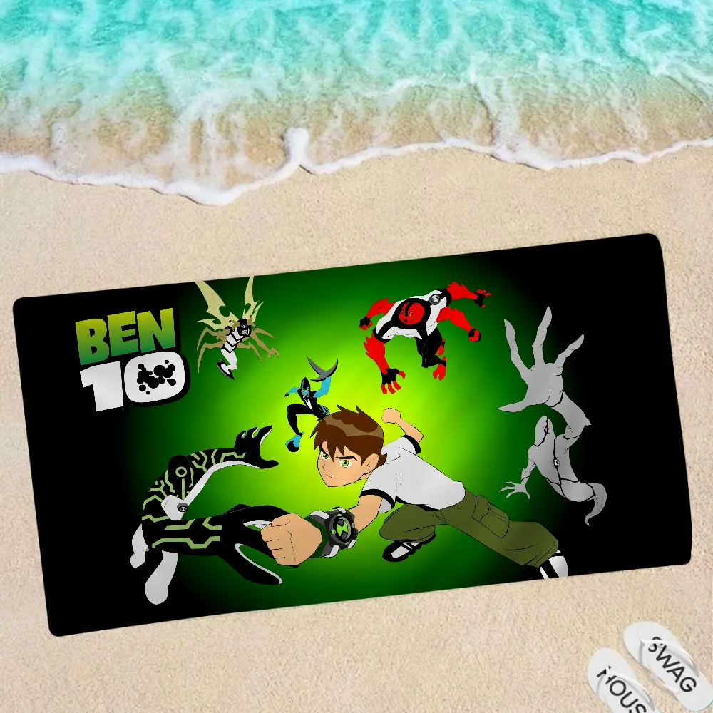 Ben 10 Big Microfiber Beach Towels Quick Dry Towel Sand Beach Towels Pool Towel For Travel Swim Pool Yoga