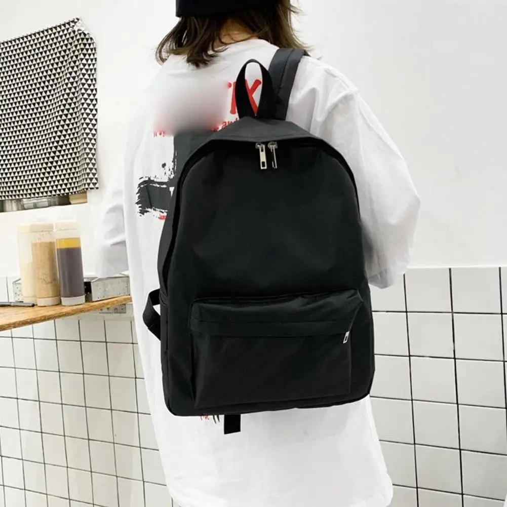 Schoolbag Female Japanese Department Simple Campus Bags Leisure Version Backpack Style College Students Backpack Ins Korean H6U7