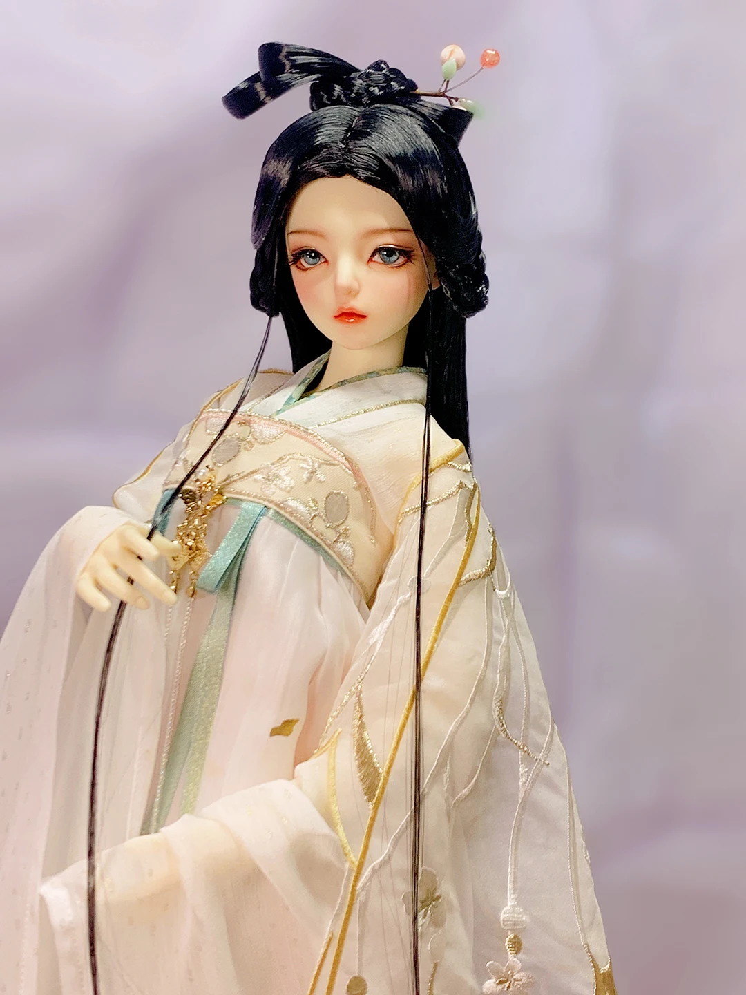 New Chinese style 42cm eye beads 1/4 points BJD doll resin moon female toy ancient style can move noble sweet wine spot dragon