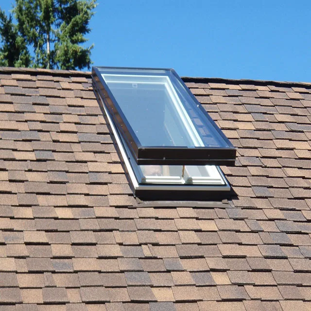 Automatic double-glazed sunroof top hanging aluminum alloy window electric window roof sunroof